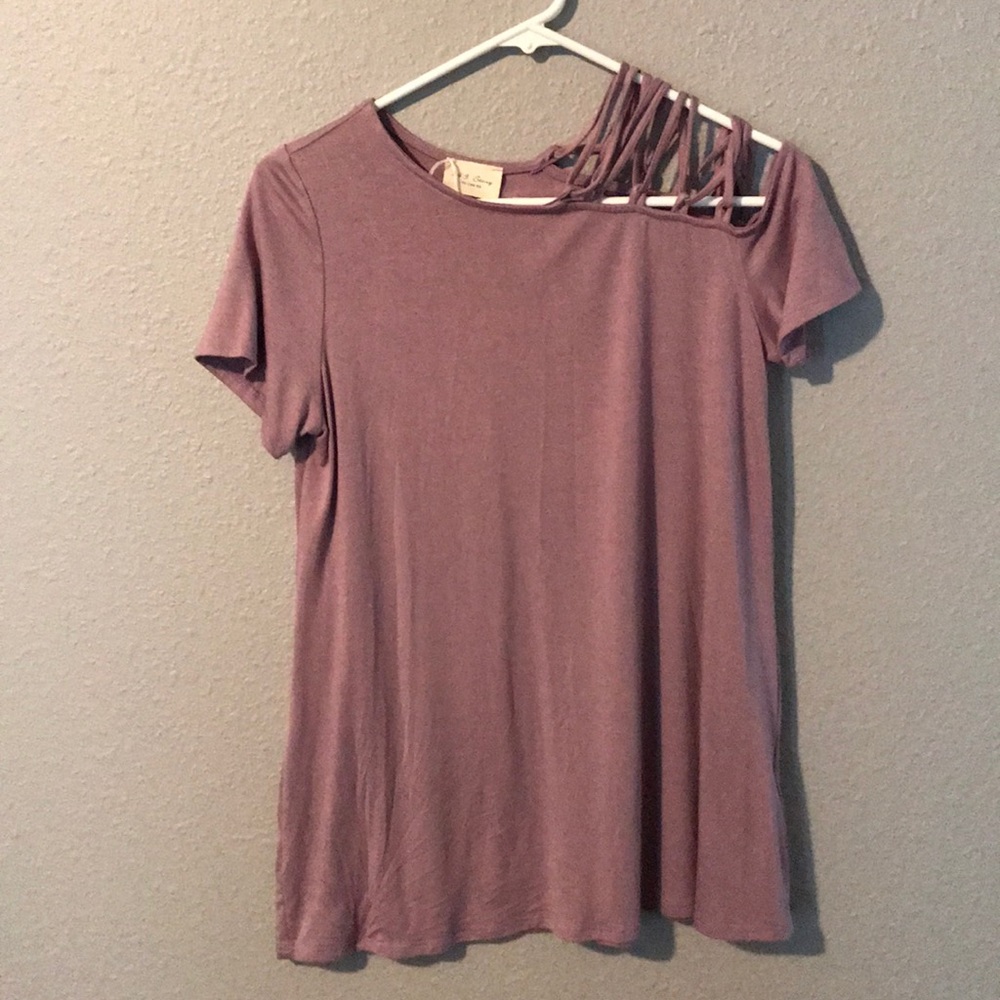 Purple shirt